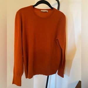 Everlane The Cashmere Crew - Rust - Size Large